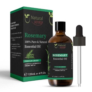 Rosemary Essential  oil |  | Essential Oil for Skin Tag Remover, Massage Oil & Humidifier | 4 Fl Oz (120 mL) - 1 of 4
