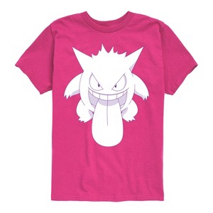 Boys' - Pokémon - Gengar Tongue Short Sleeve Graphic T-Shirt - 1 of 4