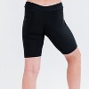 Calypsa Girl's Chlorine Resistant Long Bike Swim Shorts - image 3 of 3