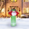 A Holiday Company 7ft Tall Star Dasher UFO with Green Shimmer Light, 7 ft Tall, Multi - 2 of 4