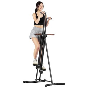VEVOR Stair Stepper, Step Range Exercise Machine, Vertical Climber for Home Gym Exercise, Compact Folding Cardio Climber, Full-Body Workout Climber - 1 of 4