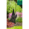 Evergreen 45"H Gnome Laser Cut Garden Flag Stand Durable Outdoor Flag Hardware - 4 of 4