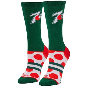 Cool Socks, 7 Up, A&W, Canada Dry Soda Socks for Men and Women, Assorted Styles - 1 of 4