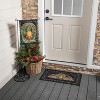 Evergreen Garden Flag Christmas Pineapple Wreath Burlap Double Sided Indoor Outdoor Decor 18" x 12.5" - 2 of 3