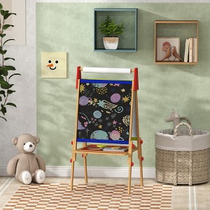 RUVALINO Baby and Toddler Learning Toys, Educational Play Sets for Early Development, Sensory Stimulation and Interactive Fun, Beige,24”*18.5”*44.5" - 1 of 4