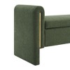 CAVINAS Shoe Bench with Storage, Storage Benches with Cushions, Shoe Rack Bench with Armrests for Bedroom, Entrance - 2 of 4