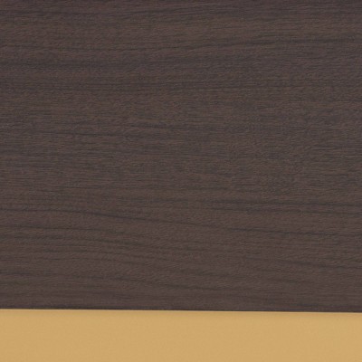 Arcelia Queen Two-Tone Geometric Wood Platform Bed with Tufted Upholstery