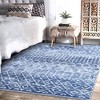Area Rugs Boho Moroccan Rugs for Living Room Carpet Abstract Rugs for Bedroom Soft Distressed Rug - 2 of 4