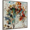 30" x 30" Bird Nest Tree by Jodi Maas Framed Canvas Wall Art Print - Amanti Art: Modern Abstract Lithograph - 2 of 4