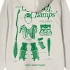 Harry Potter Book Quill & Quidditch Equipment Long Sleeve Adult Sand Hooded Sweatshirt - 4 of 4