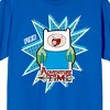 Adventure Time Finn Character Unisex Adult Royal Blue Short Sleeve Tee - 2 of 2