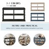 FURNIinspire Console Tables Narrow Console Table Entryway Table, Entryway Console Table Sofa Table with Tier Open Storage, Black, 14.96"*59.8"*34.84" - 3 of 4