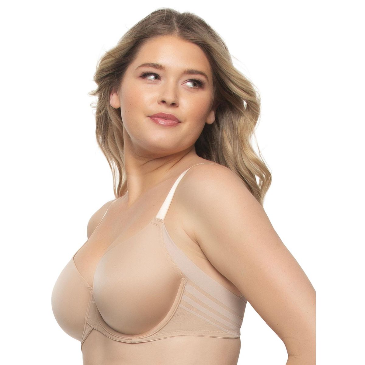 Women's Marvelous Side Smoothing T-Shirt Bra - Full Coverage, Comfortable, Smoothing Underwire - Felina - thumbnail 6