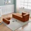 Aukfa Modern Multi-Functional 3-Seater Corduroy Sofa Bed with Versatile Layouts,Ergonomic Design,Luxury Comfort - 4 of 4
