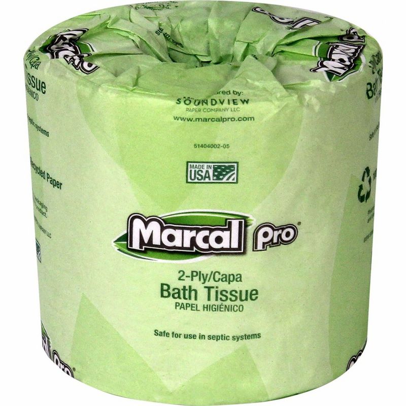 Marcal Pro 100% Recycled Bathroom Tissue, 2 of 3