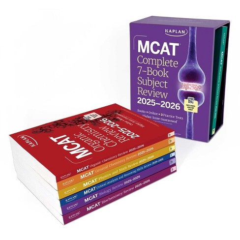 Mcat Complete 7-book Subject Review 2025-2026, Set Includes Books 