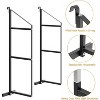 COZONY Heavy-Duty 3-Tier Steel Shipping Container Shelving Bracket, 22"x60", 1100 lbs Capacity, Hanging Storage Rack for Containers & Garages - 3 of 4