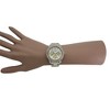 Olivia Pratt Rhinestone Bezel 3-Dial Metal Watch - 2 of 4