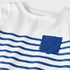 Baby Boys' Pocket Short Sleeve Romper - Cat & Jack™ - 3 of 4