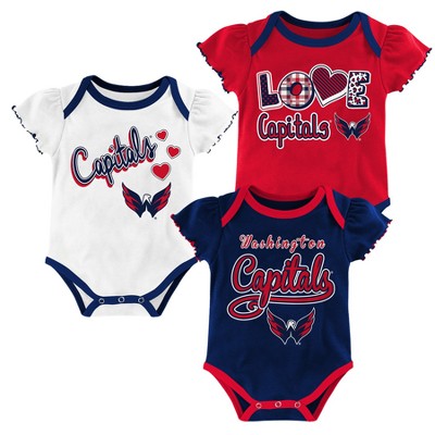 washington capitals baby onesie