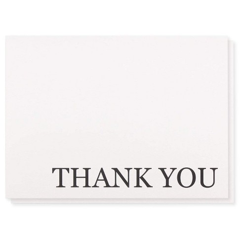 120 Pcs Thank You Cards Bulk Set Blank Inside White Thank You Notes Envelopes Target