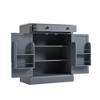 ORRD Modern Freestanding Kitchen Pantry, Buffet Storage, Coffee Bar Cabinet with Drawer, 2 Adjustable Shelves, 2 Door Shelves, Gray - 4 of 4