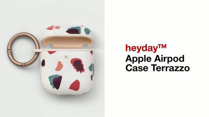 Apple AirPods Gen 1/2 Hardshell Case with Clip - heyday™, 6 of 9, play video