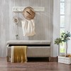 NicBex Modern 42" Storage Bench Upholstered Accent Stools with Tufted Top for Bedroom and Entryway - 3 of 4