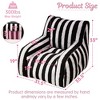 NicBex 1PC/2PCS Bean Bag Chairs for Adult Teens Kids,Bean Bag Sofa with Tufted Soft Stuffed Filling and Side Pockets,Lazy Sofa for Living Room,Bedroom - 3 of 4