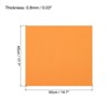 Unique Bargains EVA Flexible DIY Craft Embellishments Foam Sheets 5 Pcs 19.7" x 17.7" Orange - 2 of 4