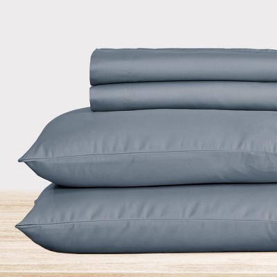 5-Star Luxury Sheet Set | 600 Thread Count 100% Cotton Sateen | Soft & Crisp Bed Sheets with Deep Pockets by California Design Den