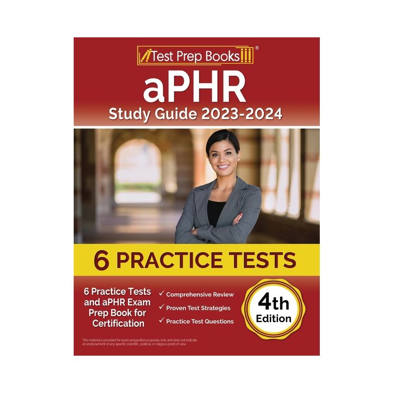 APHR Study Guide 2024-2025 - by  Joshua Rueda (Paperback), 1 of 2