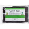 Impresa 40 Pack Standard Size Pot Feet for Outdoor Planters - Invisible Plant Risers - 3/4" Elevators - 3 of 4
