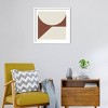 25" x 25" Minimal Max Mod II Hot Chocolate by The Creative Bunch Studio - Amanti Art: Giclee Lithograph, Hardwood Frame - 4 of 4