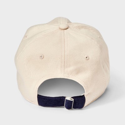 Go Sports Two-Toned Baseball Hat - Universal Thread Beige/Navy Blue - image 3