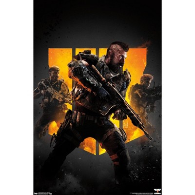 Trends International Call Of Duty: Black Ops 4 - Group Key Art Framed ...