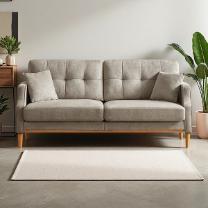 3-Seater Stylish Sofa with Waterproof Fabric & USB Port - 1 of 4
