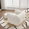 KWPZQEB Bean Bag Chairs for Living Room, Giant Bean Bag Sofa with Footstool, Soft Chenille Lazy Sofa for Adults & Kids - 4 of 4