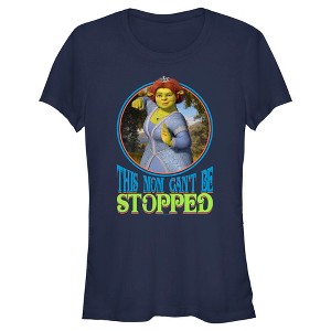 Juniors Womens Shrek Mom Can’t Be Stopped  T-Shirt -  - - 1 of 4