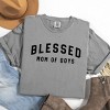 Simply Sage Market Blessed Mom of Boys Garment Dyed Tee - 3 of 4