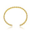Guili 14K Gold Plated Chain Cuff Bracelet for Women - Stylish and Modern Jewelry Accessory Perfect for Everyday Wear or Special Occasions - 2 of 4
