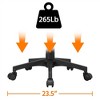 Yaheetech Adjustable Office Chair Midback Computer Chair with Lumbar Support - 4 of 4