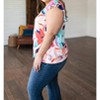 Women's Impossible to Ignore Floral Blouse - Haptics - 3 of 4