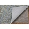 Kawai Modern Abstract Blue/Green/Gray Area Rug - 4 of 4