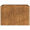 vidaXL Planter Rusty Weathering steel Large Decorative Inlays - 4 of 4