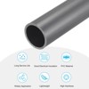Unique Bargains PVC Water Plumb Crafts Cable Sleeve Rigid Round Pipes 14" Length - 3 of 4