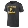 MLB Pittsburgh Pirates Men's Gray Core T-Shirt - 2 of 3