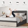 coucheta Bed Frame,with Headboard and 2 Storage Drawers, Adjustable Diagonal - 4 of 4