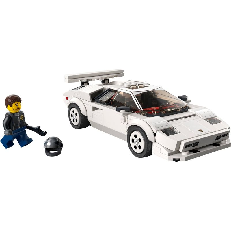 LEGO Speed Champions Lamborghini Countach Race Car Set 76908, 3 of 14