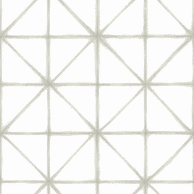 RoomMates 28.2" Modern Abstract Neutral P&S Wallpaper Tan